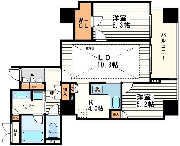 大阪市中央区伏見町３丁目のマンション