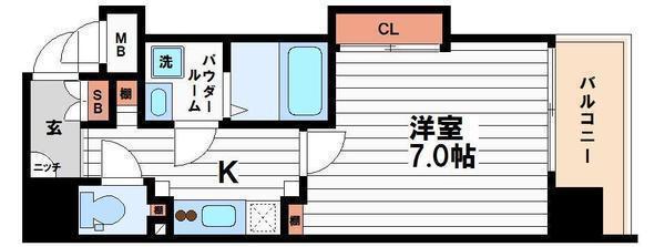 大阪市中央区和泉町２丁目のマンション