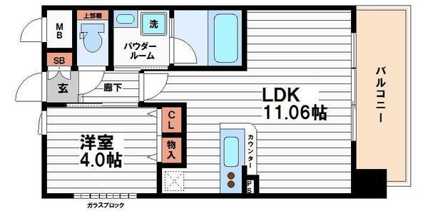大阪市天王寺区清水谷町のマンション