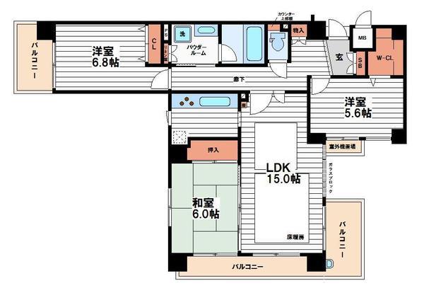 エステムコート谷町六丁目