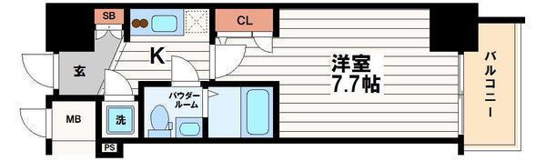アドバンス心斎橋ラシュレⅡ
