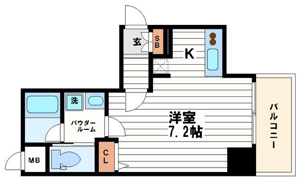 レジュールアッシュ大阪城WEST