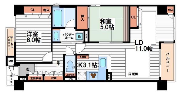 メロディーハイム大手前ヒルズコート