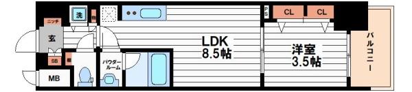 スプランディッド本町東DUE