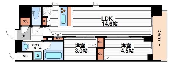 スプランディッド本町東DUE