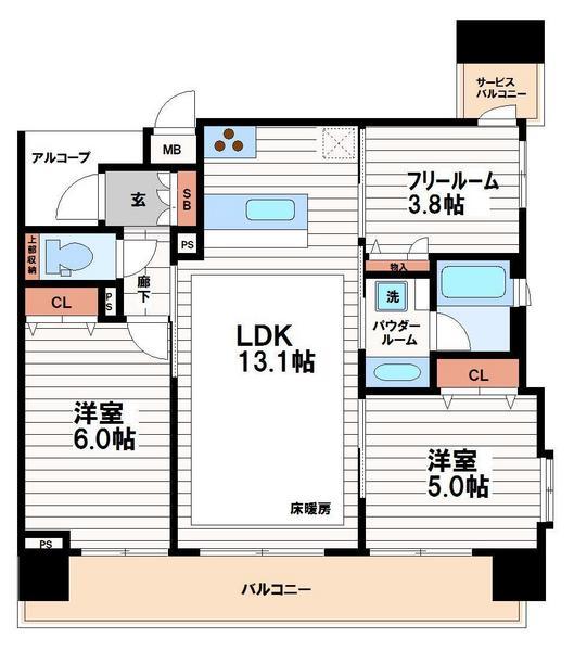 大阪市中央区西心斎橋２丁目のマンション