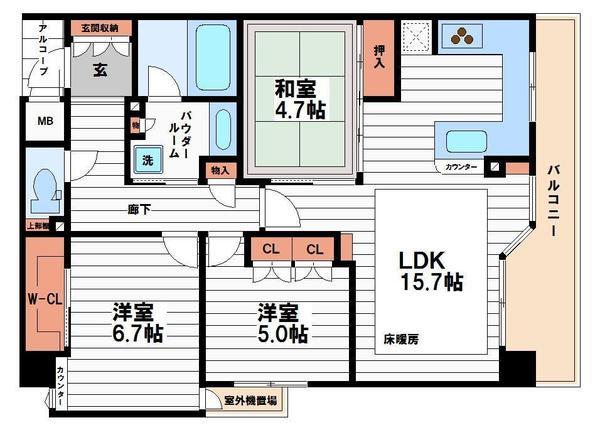 大阪市中央区松屋町のマンション