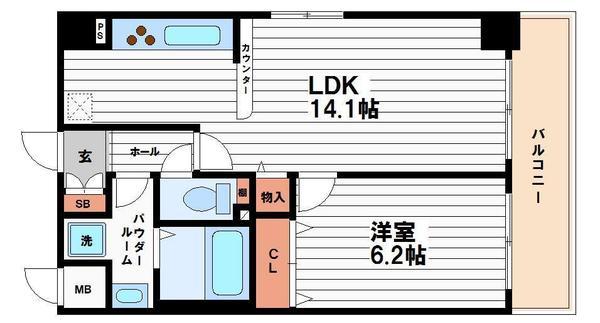 大阪市中央区東高麗橋のマンション