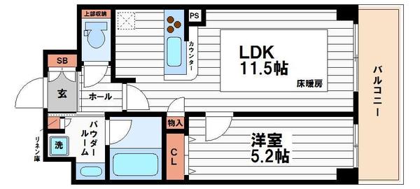 スマートカーサ伏見町(間取り)
