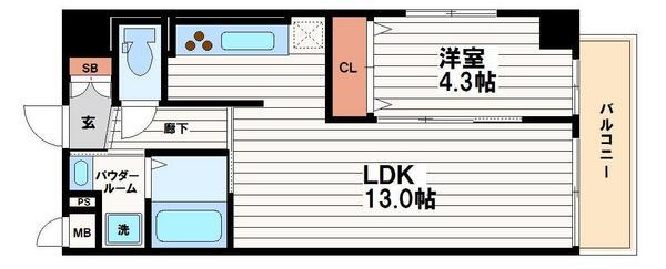リーベルクリサンス(間取り)