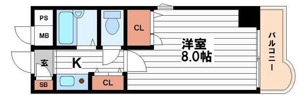 シティガーデン中寺(間取り)