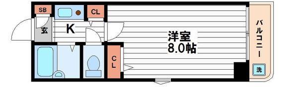 シティガーデン中寺(間取り)