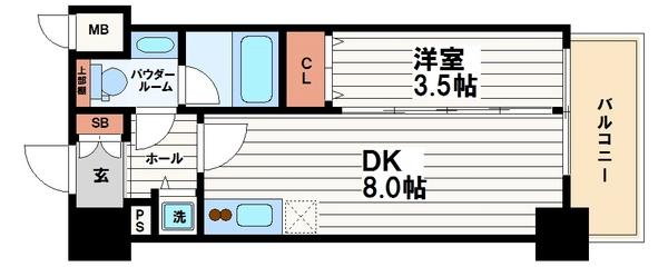 イグレック南本町(間取り)