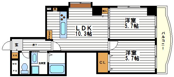 グランデージ清水谷