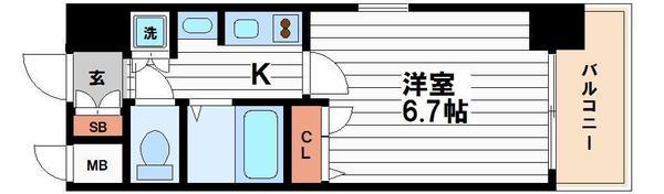 大阪市中央区東心斎橋１丁目のマンション