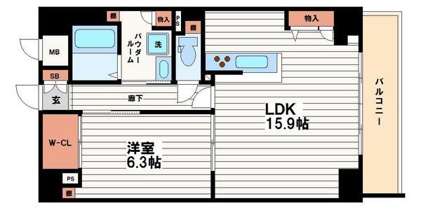 グランルージュ谷町六丁目