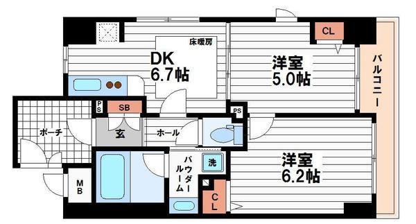 エステムプラザ心斎橋Ⅱノール・ロジェ