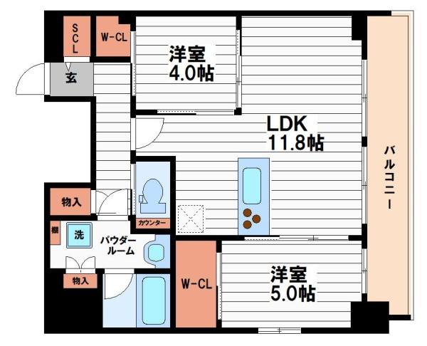 S-RESIDENCE松屋町asence