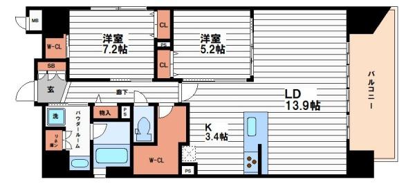 レジュールアッシュ谷町四丁目グランクラス