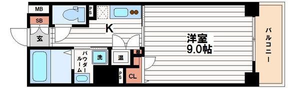 大阪市中央区内淡路町１丁目のマンション