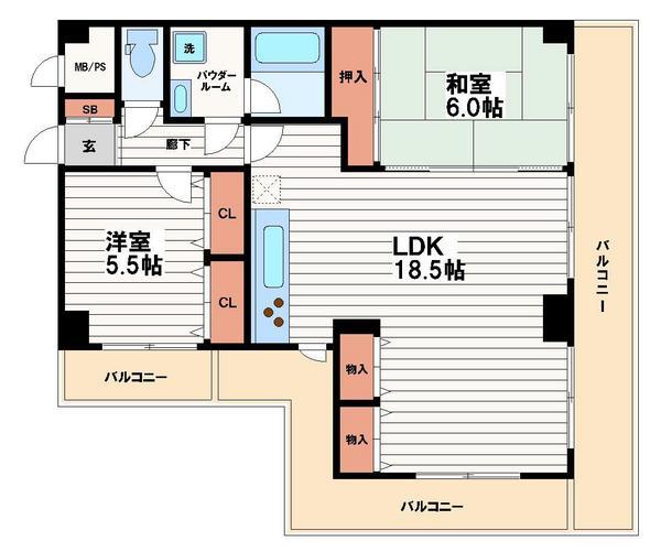 ダイアパレス谷町第３