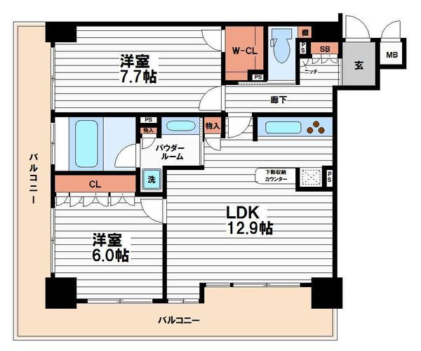 大阪市中央区南久宝寺町４丁目のマンション