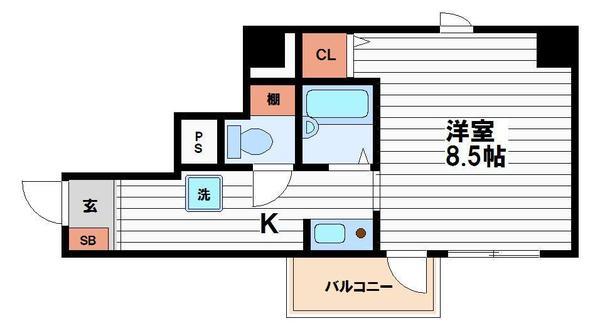 大阪市中央区大手通２丁目のマンション