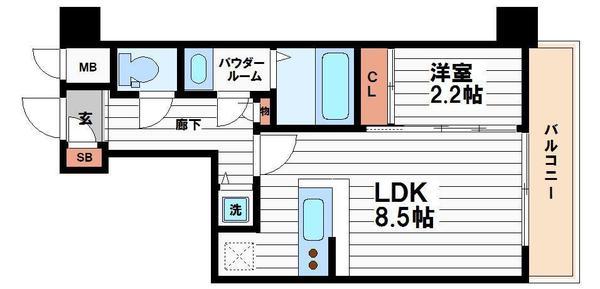 ルーエ天満橋