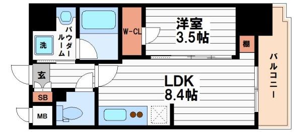 ルネフラッツ松屋町駅前