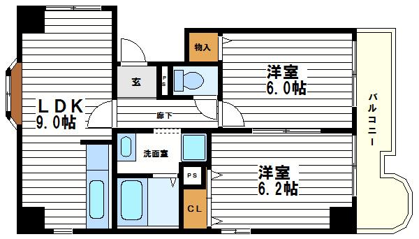 大阪市中央区上汐２丁目のマンション