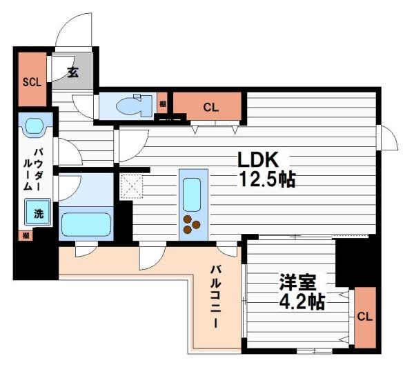 シーズンフラッツ心斎橋EAST