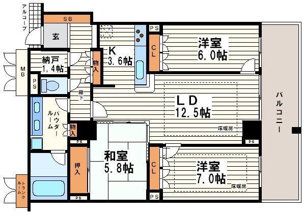 アップルタワー大阪谷町