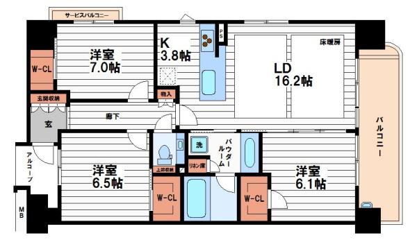 リバーガーデン上町一丁目