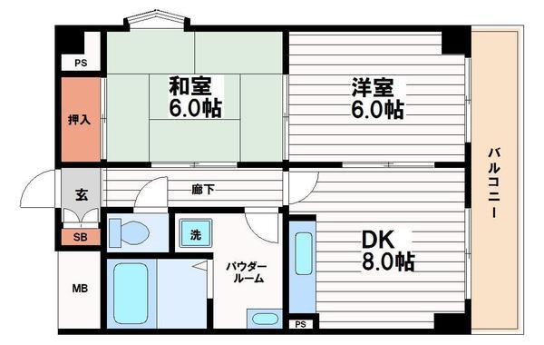 鵲森之宮ハイツ