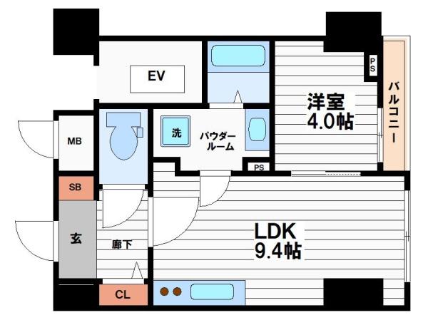 ローズコーポ堺筋本町