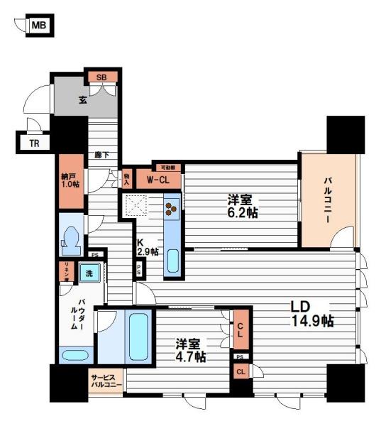 ブランズタワー谷町四丁目