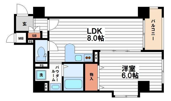 大阪市中央区東平２丁目のマンション