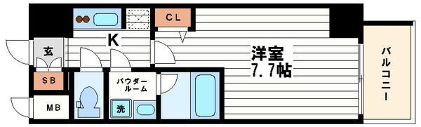 レジュールアッシュ大阪城WEST