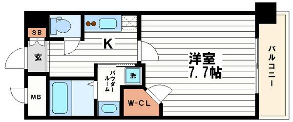 クラウンハイム北心斎橋フラワーコート