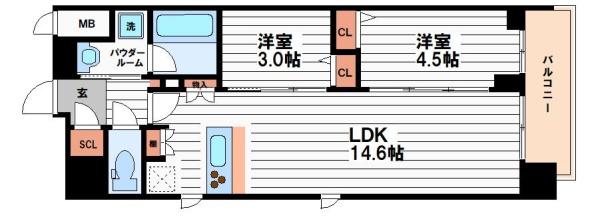 スプランディッド本町東DUE