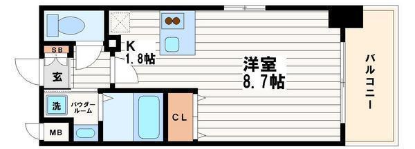 プレサンス心斎橋モデルノ