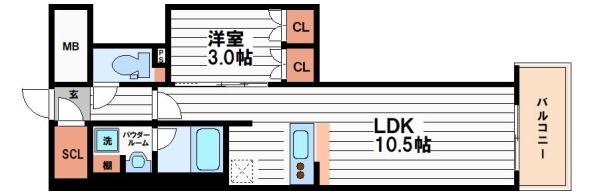 コンフォリア・リヴ博労町一丁目Q