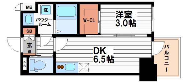 セレニテ堺筋本町リアン(間取り)
