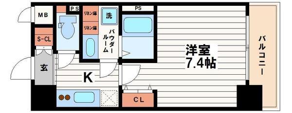 エスライズ東本町(間取り)