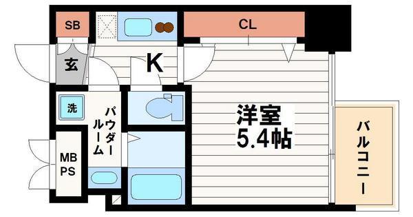 アドバンス上町台プレジール(間取り)