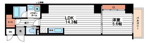 ARTFORM天満橋(間取り)