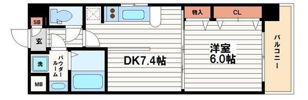 大阪市中央区備後町１丁目のマンション