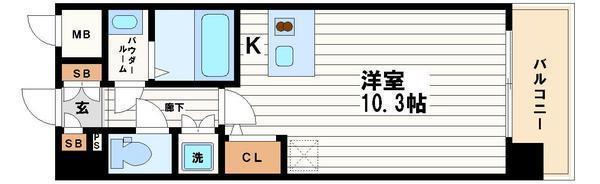 大阪市中央区備後町１丁目のマンション