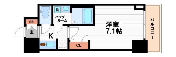 S-RESIDENCE堺筋本町Deux