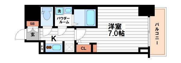 S-RESIDENCE堺筋本町Deux